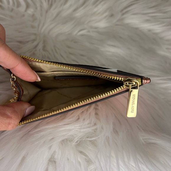 NWT Michael Kors Primrose Coin Pouch Key Ring Wallet - Picture 5 of 6